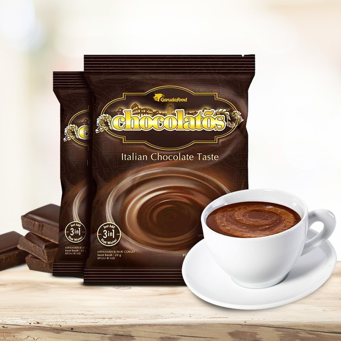 

Chocolatos Drink Minuman Serbuk Coklat [27 gr x 10 sachet] 1 renceng