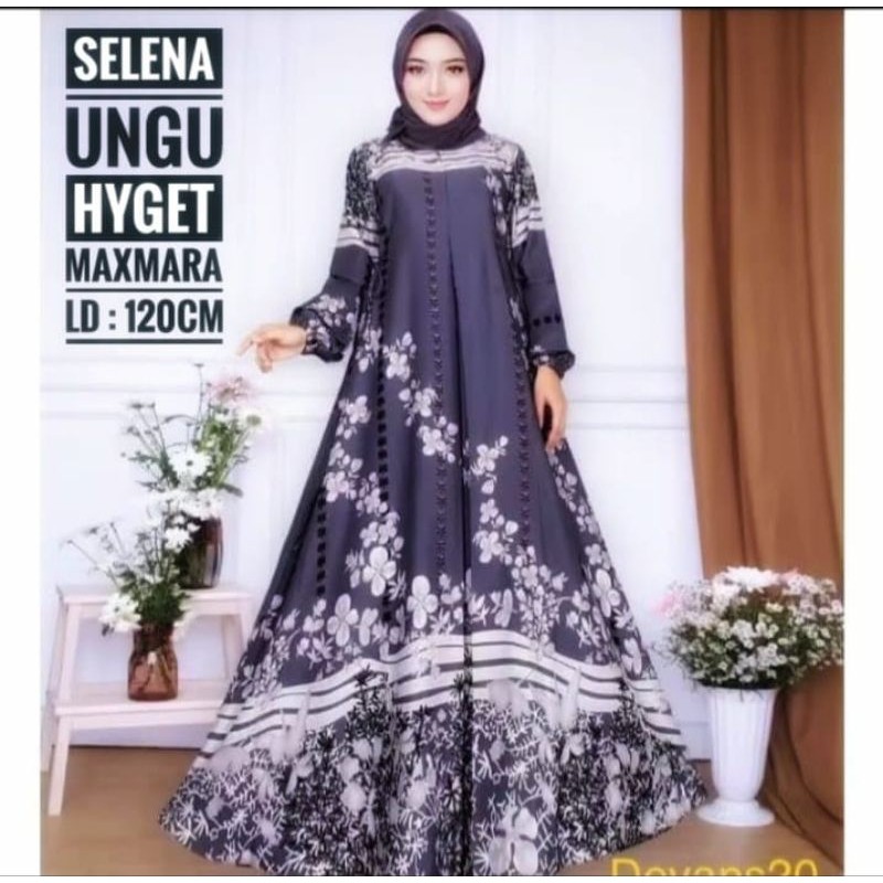 [HOT NEW] Gamis Hyget Premium [Selena Tumpal] Baju Muslim Busui Syari Terbaru