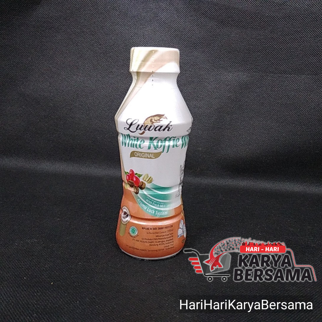 

MINUMAN LUWAK WHITE KOFFIE ORIGINAL BOTOL 220ML