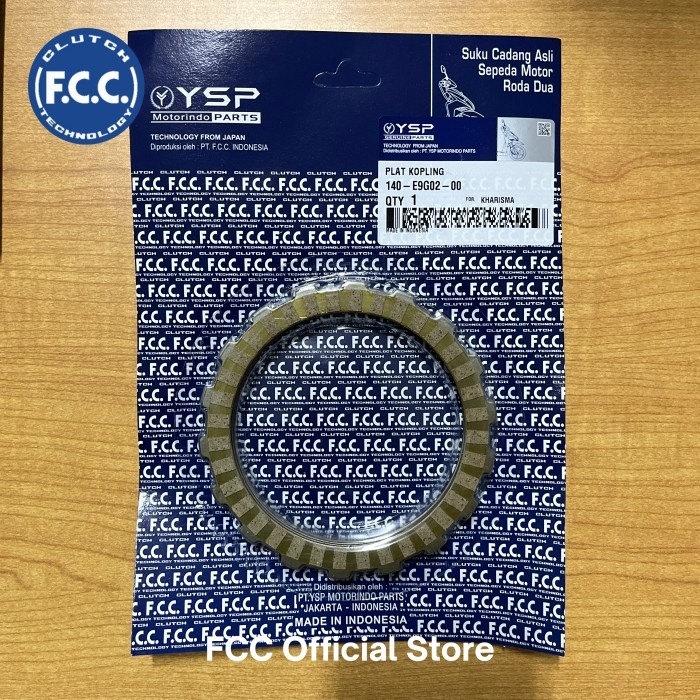Plat Kopling Karisma Supra X 125 KPH FCC Kirana Kampas Kopling Plat Gesek