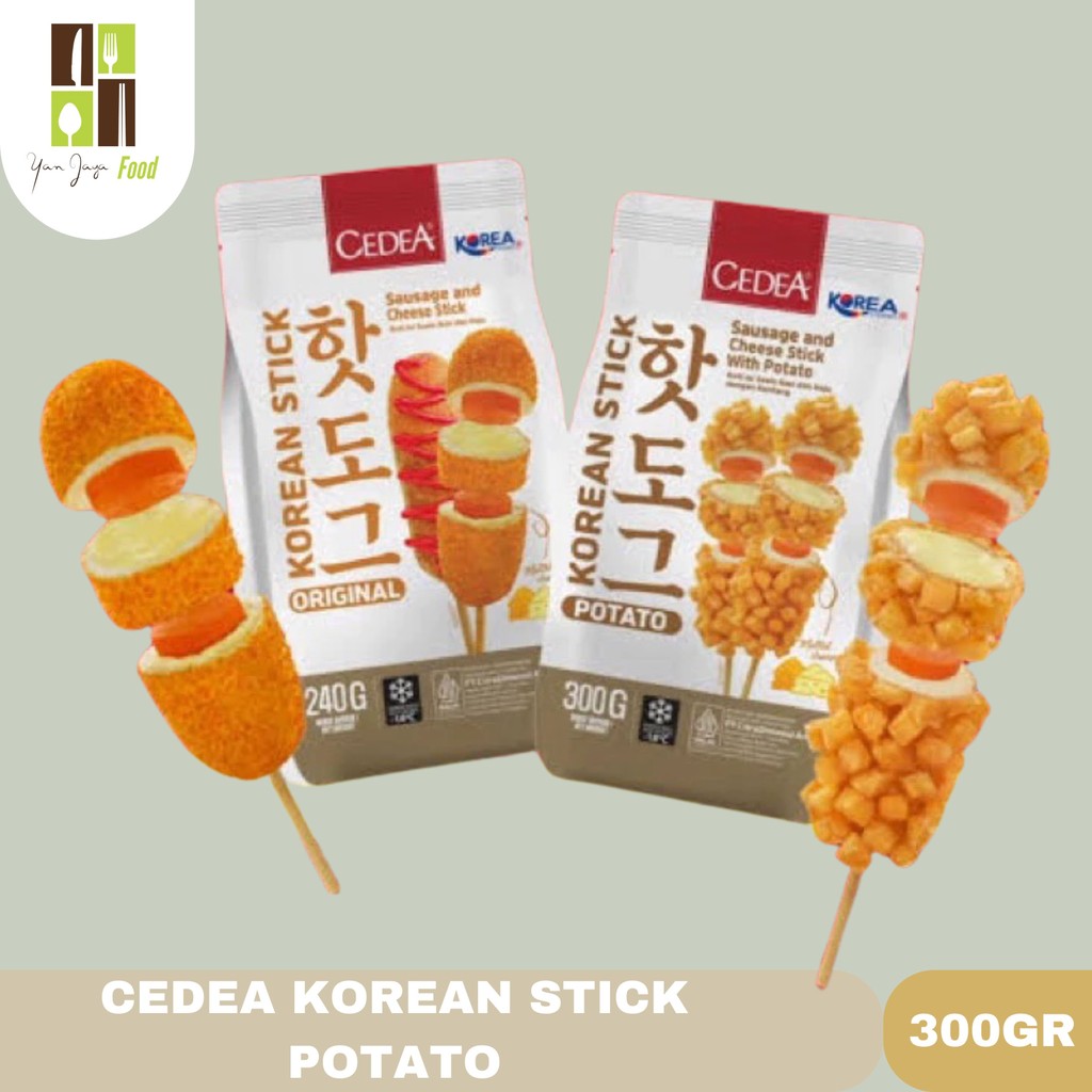 

Cedea Korean Stick Original [240 G] - Cedea Korean Stick Potato [300 G]