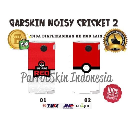 

Garskin Noisy cricket 2 pokemon