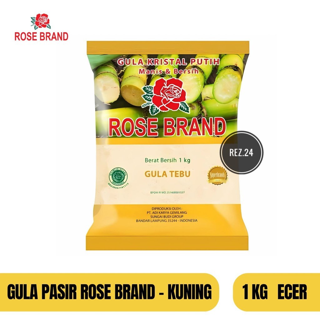 

Gula Kuning Rose Brand 1kg