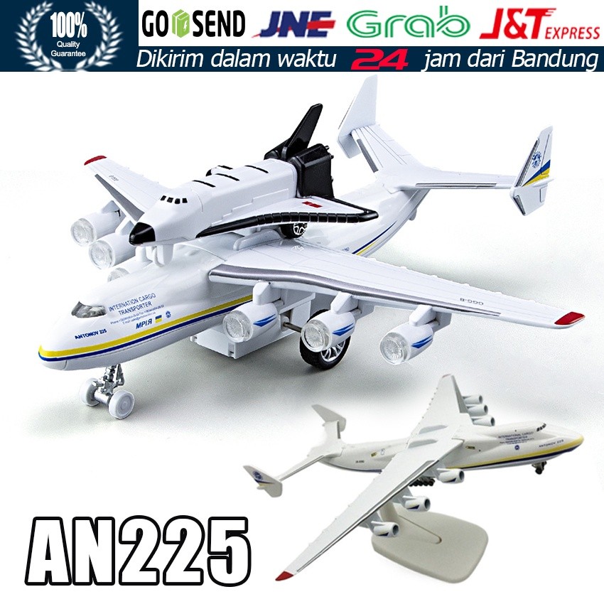 Diecast Pesawat AN-225 / Model Miniatur Diecast Pesawat Antonov An-225