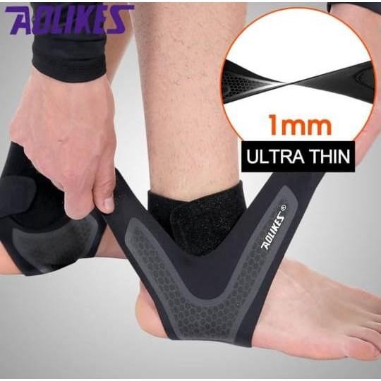 AOLIKES Perban Pelindung Angkle Ankle Tumit Engkel Mata Kaki Strap Olahraga Basket Voli Gym Fitness 