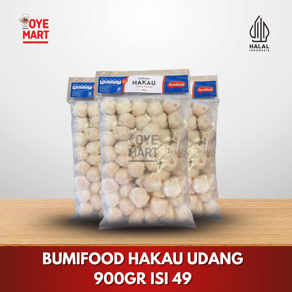 

BUMIFOOD HAKAU UDANG 900GR ISI 49 DIMSUM BUMI FOOD
