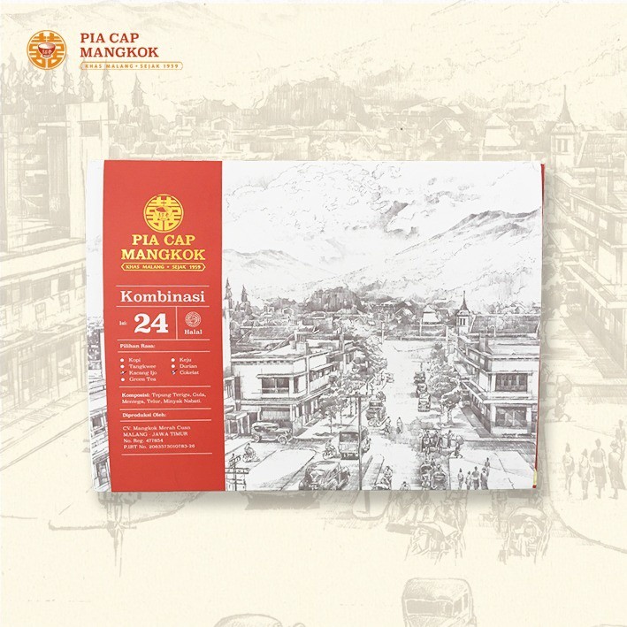 

Jajanan Shopee: Pia Cap Mangkok - Isi 24, Mix Rasa Unik Khas Malang