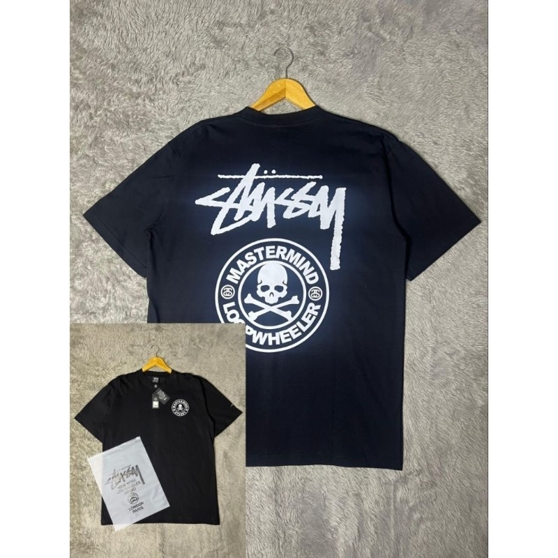 STUSSY X MASTERMAND FULL TAG LABEL COTTON COMBED 20s