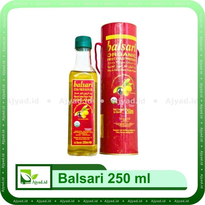 

Minyak Zaitun Organic Balsari Ekstra Virgin Olive Oil 250 ml