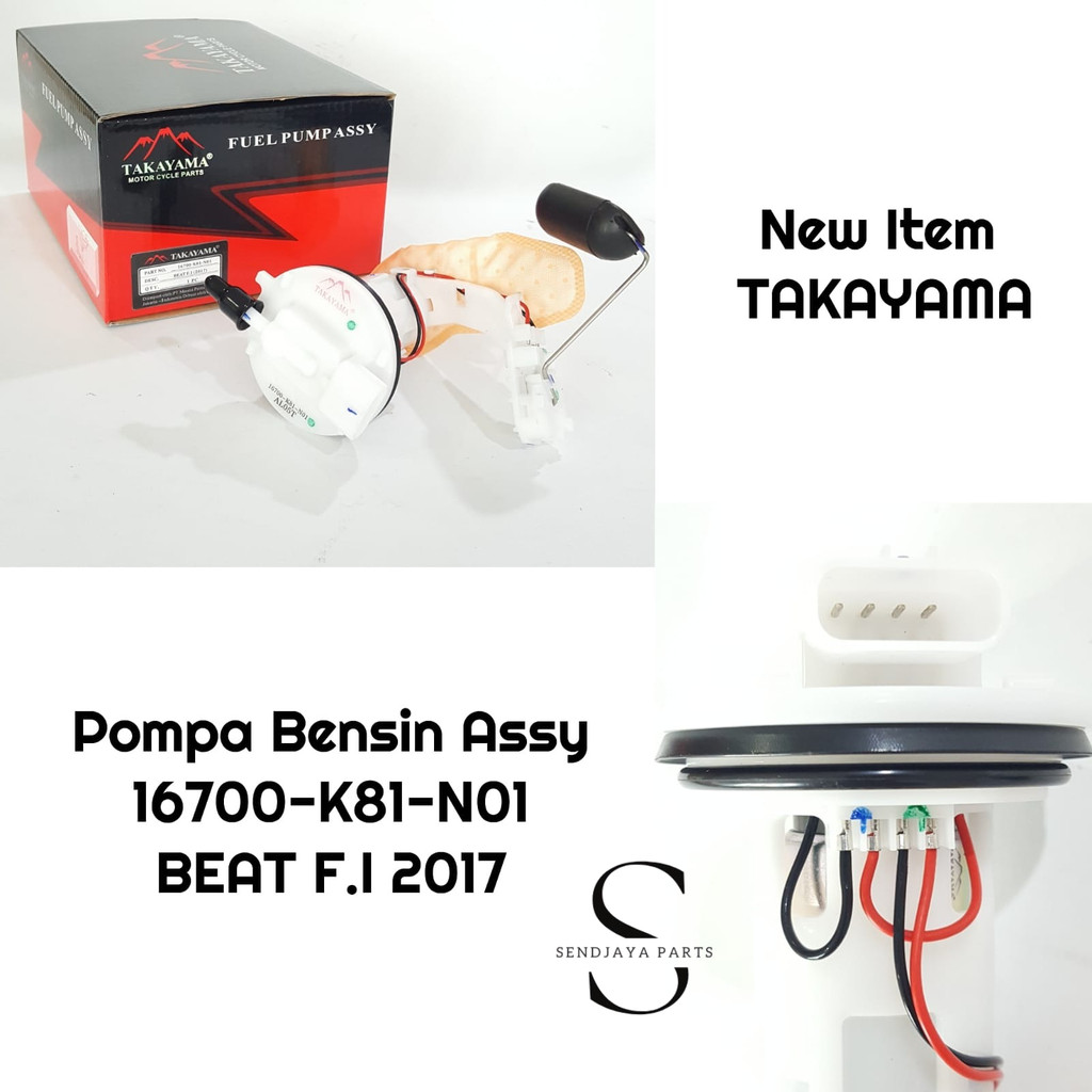 FUEL PUMP FUELPUMP POMPA BENSIN BEAT FI 2017 K81 SPAREPART TKYM