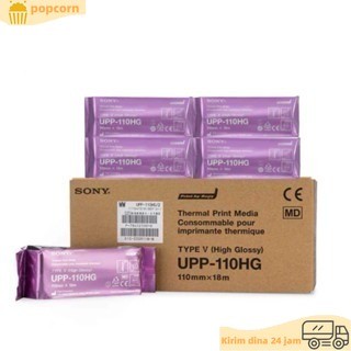 

110 HG/110mmx18m Kertas USG Sony UPP Kertas Thermal High Glossy Kertas USG Sony