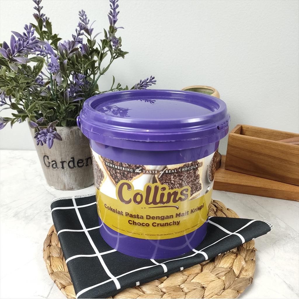 

Collins Coklat Crunchy 350gr - Selai Choco Crunchy
