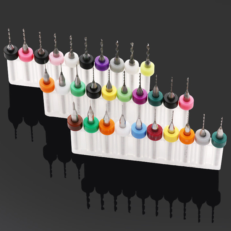 10pcs Mata Bor Micro Baja Tungsten Pcb / Set Mata Bor Micro Drill Bit