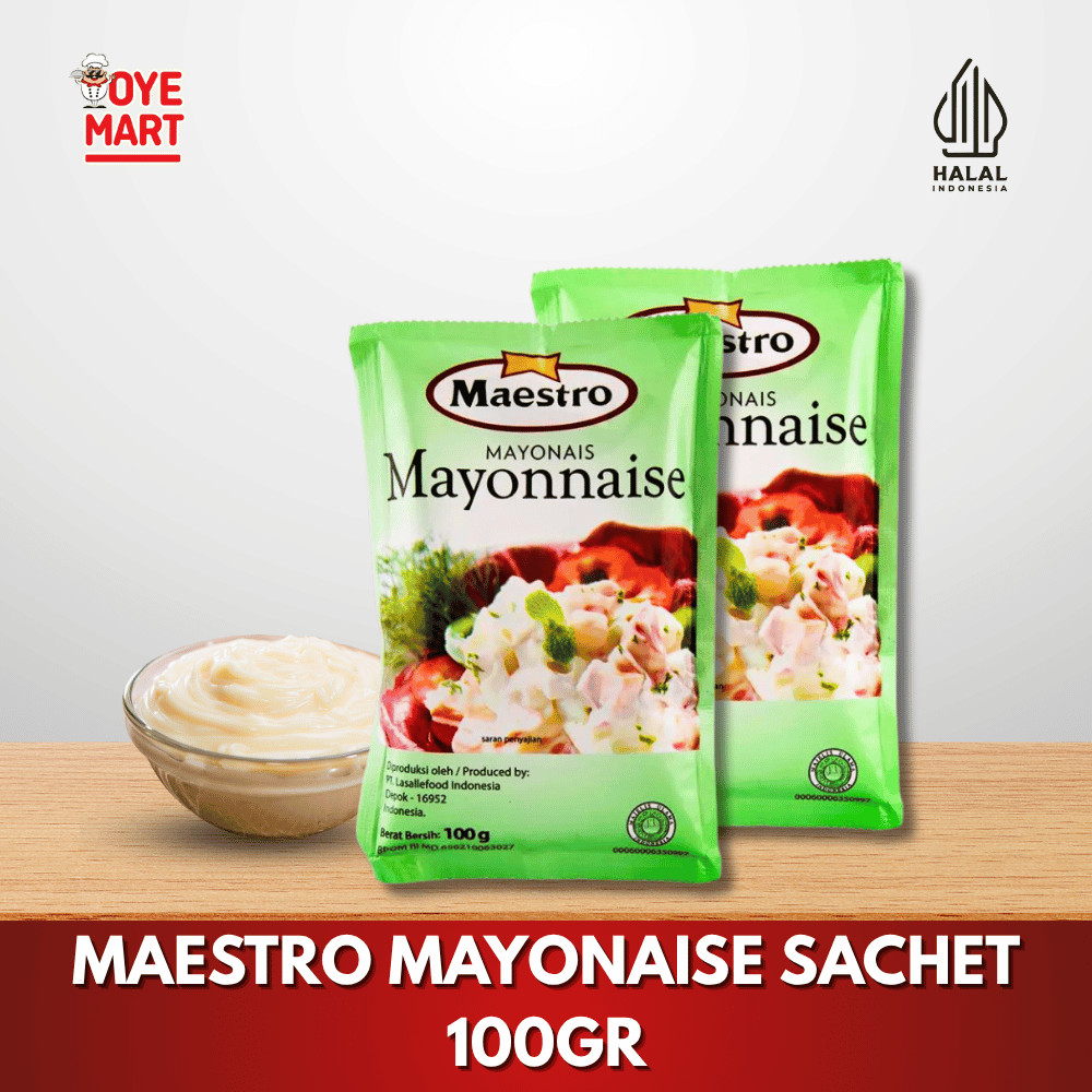 

MAESTRO MAYONAISE SACHET 100GR