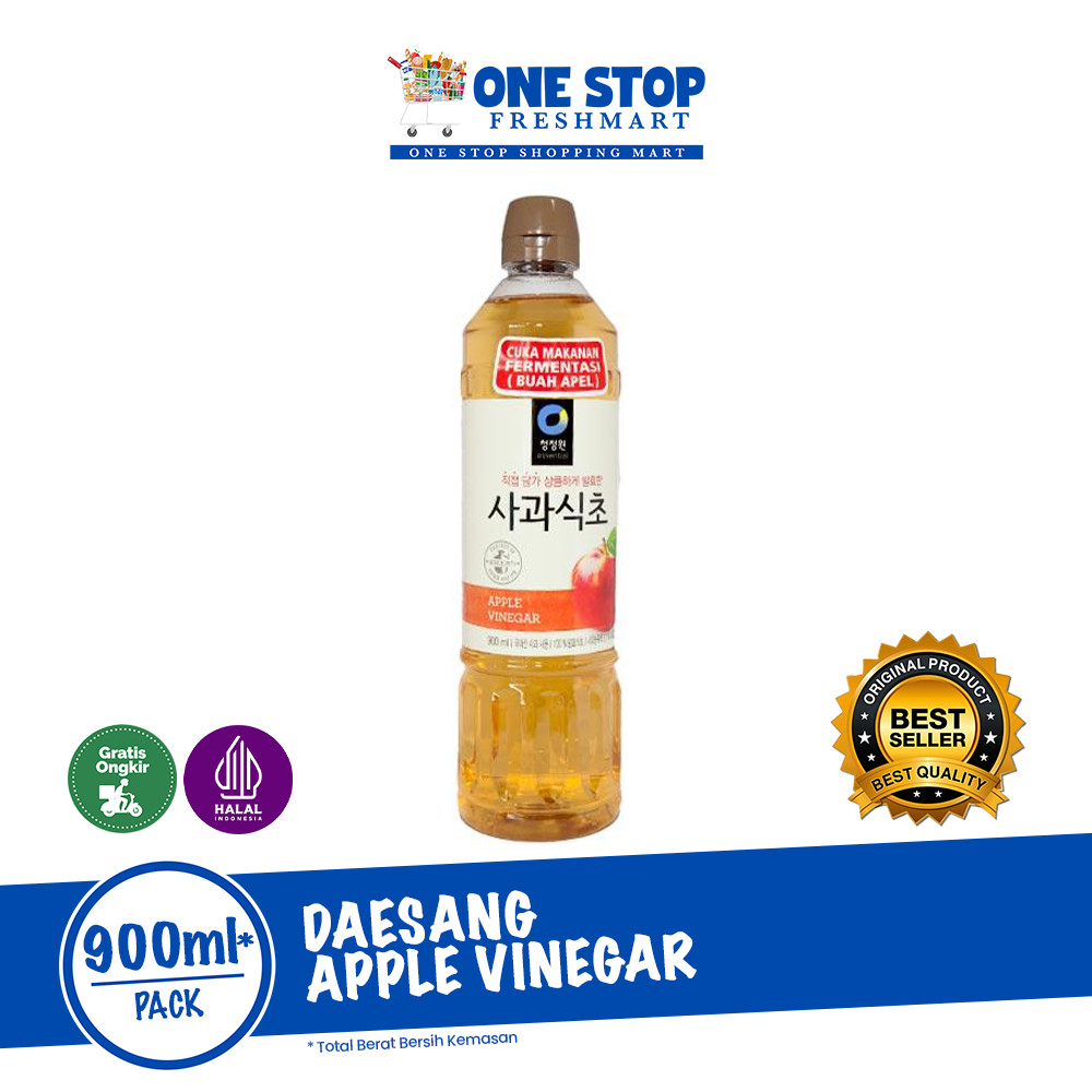 

DAESANG APPLE VINEGAR 900ML / ESSENTIAL CUKA APEL 900ML