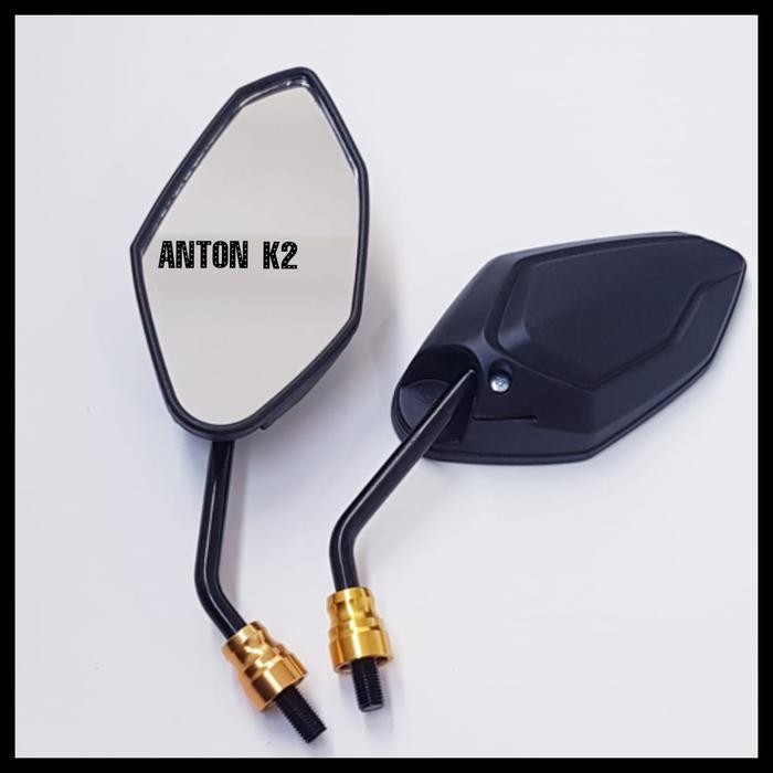 KACA SPION STANDAR VARIASI MOTOR REVO-REVO FI-REVO FIT-BLADE-BLADE NEW - Gold