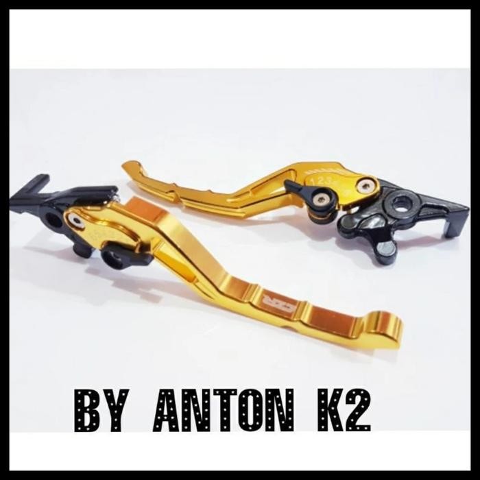 HANDLE REM HANDEL TUAS REM VARIASI MOTOR VARIO 160 ABS/VARIO 160 NEW ABS KIRI KANAN Cakram - Gold, V