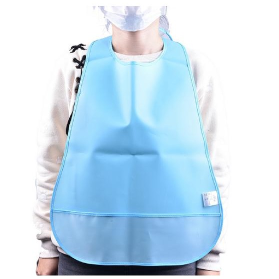 Apron Dewasa Anti Air Apron Makan Dewasa Premium - Biru Muda