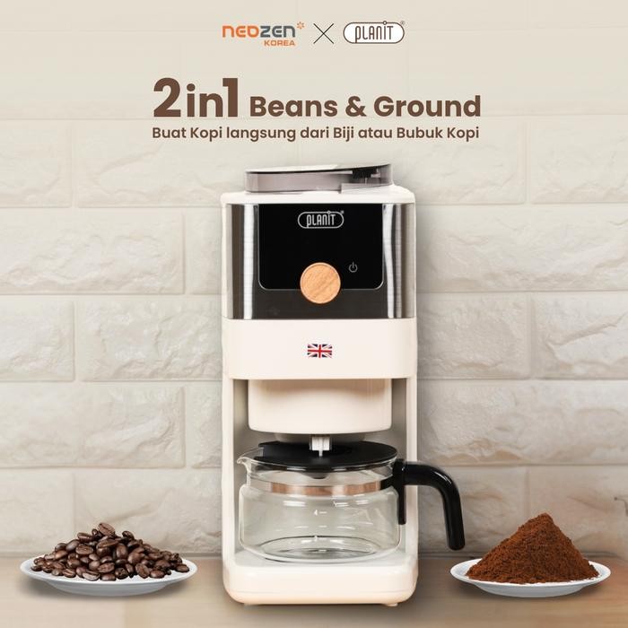 NEOZEN x PLANIT AUTOMATIC COFFEE MAKER - ALAT MESIN KOPI OTOMATIS - HOME COFFEE MACHINE - MESIN PEMB