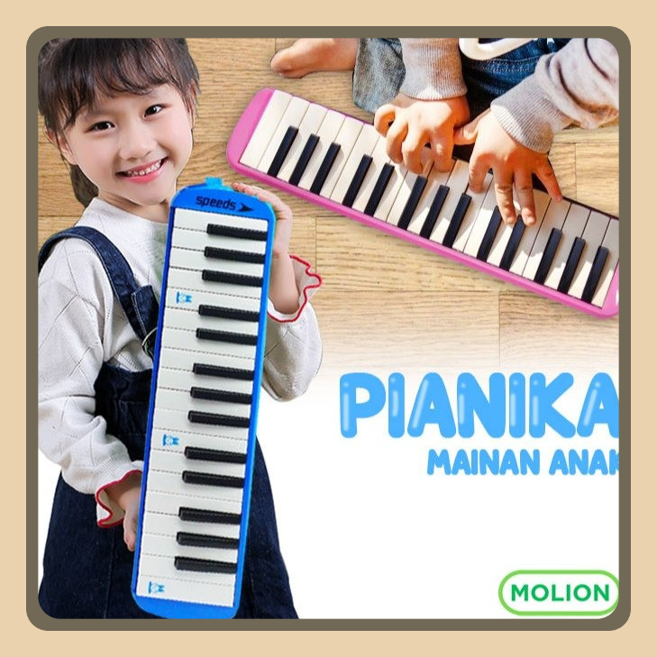 Pianika Mainan  Anak Murah Piano Mini Mainan 3 Warna Dapat Tas Pianika YAMAHA Original 049-1