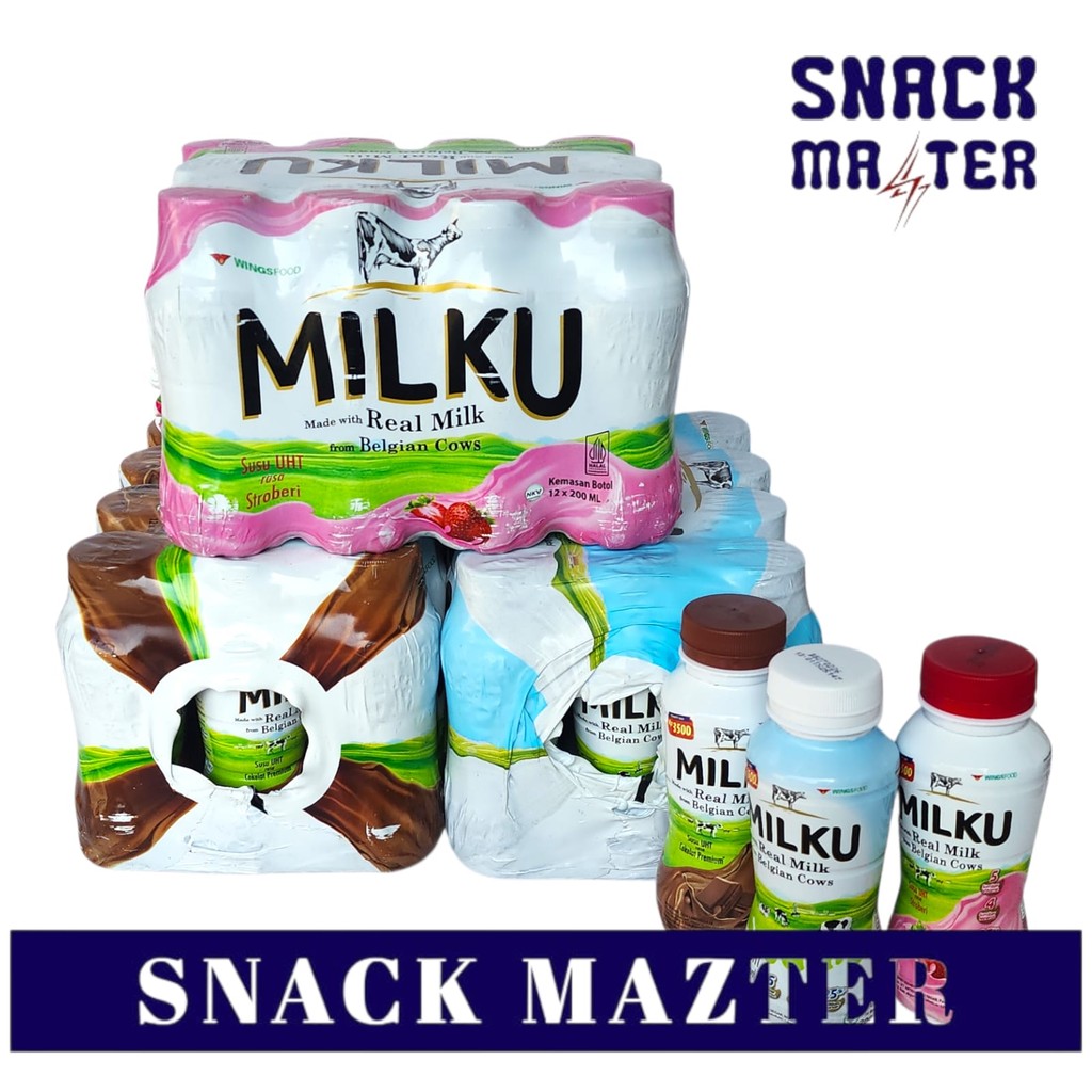 

Milku Susu UHT KARTON - Netto 200 ml x 12BTL