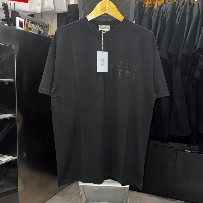 【COD】 ARIES ARISE - TEMPLE SS TSHIRT BLACK ON BLACK - L