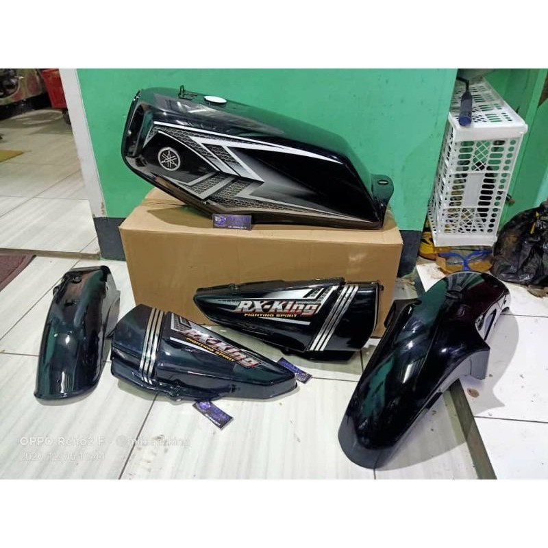 tengki body tangki set rx king 2004 hitam