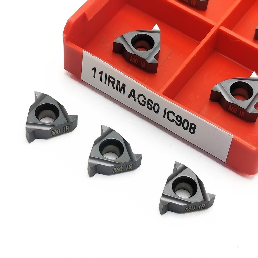 

11IRM AG60 IC908 11IRM AG55 IC908 Internal thread Turning Cutter Tools 11ERM AG60 IC908 11ERM AG55 IC908 External thread inserts