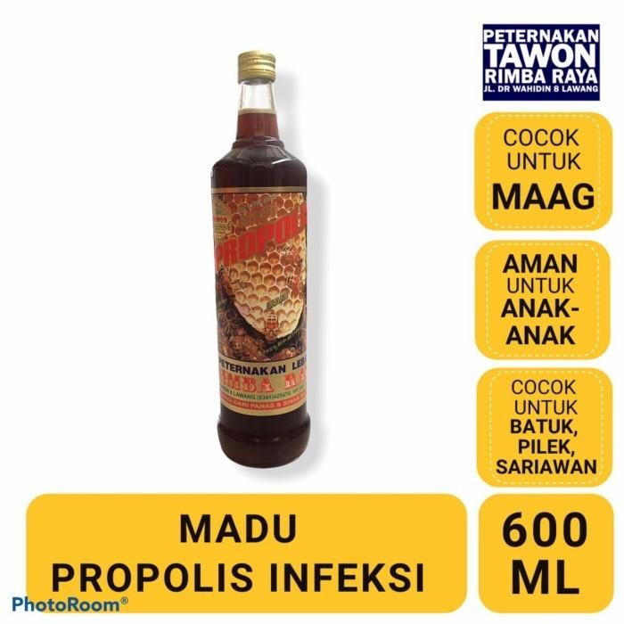 

Madu Propolis Infeksi 600ml kemasan botol kaca - 600ml