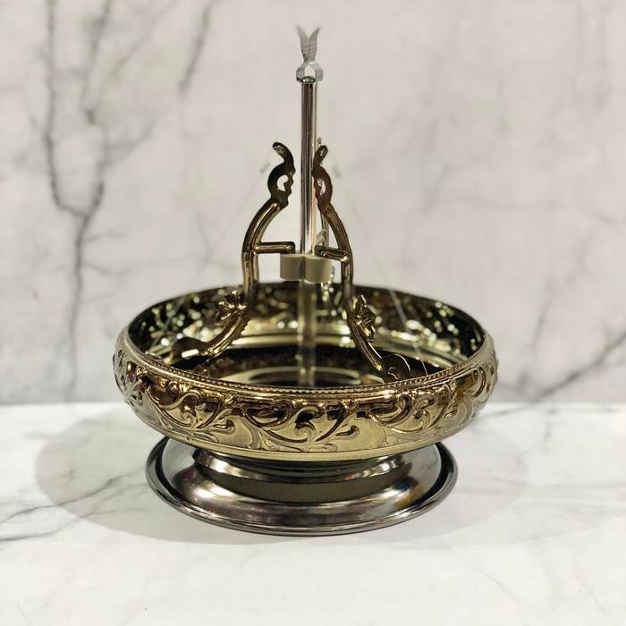 Tempat thakhio thak hio dupa lingkar Taiwan kecil tembaga