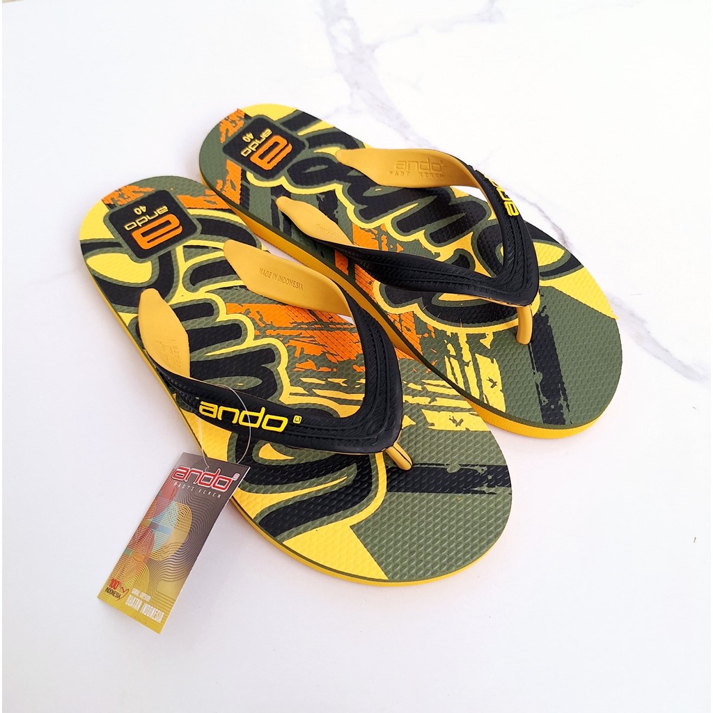 Ando Sandal Jepit Motif Laki Dewasa