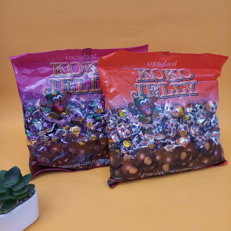 

Koko Jelly Isi Kacang/Kismis 380gr