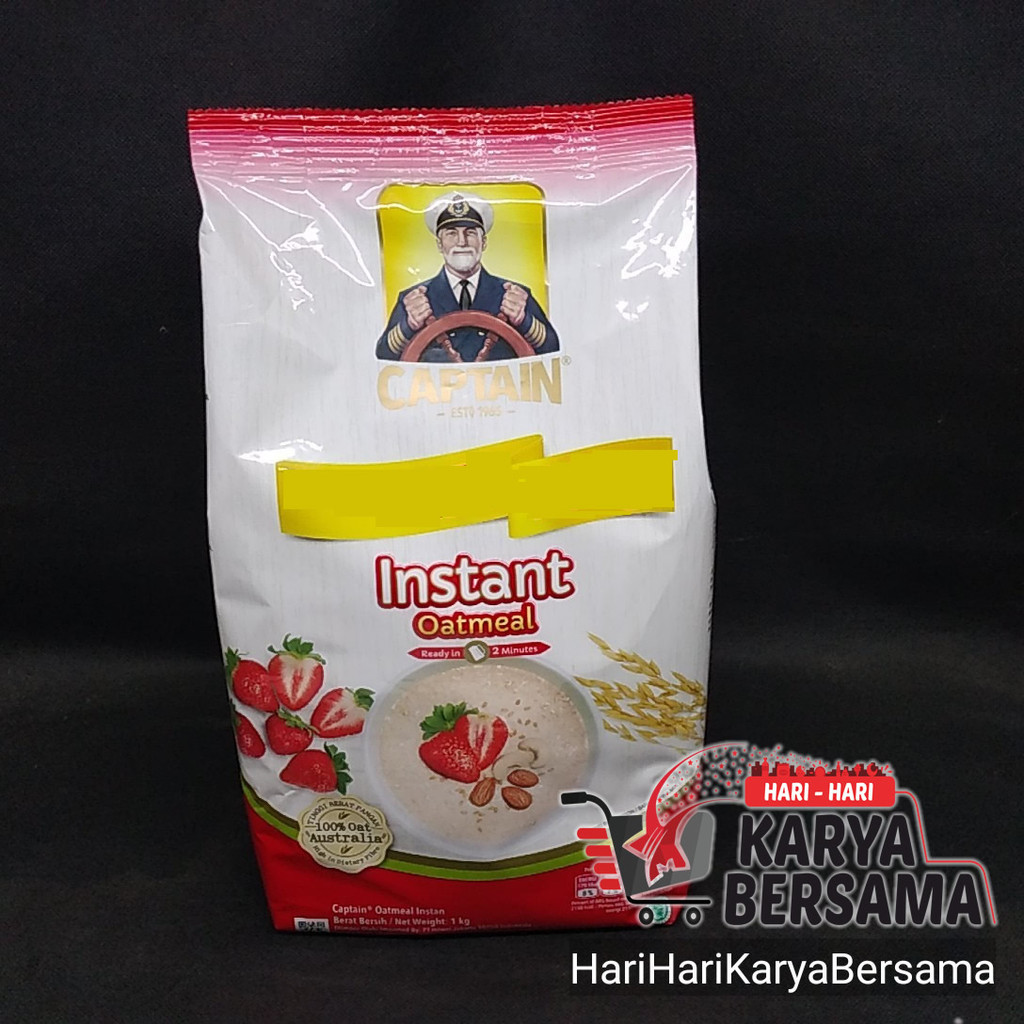 

CAPTAIN OATS INSTANT OATMEAL POUCH 800GR