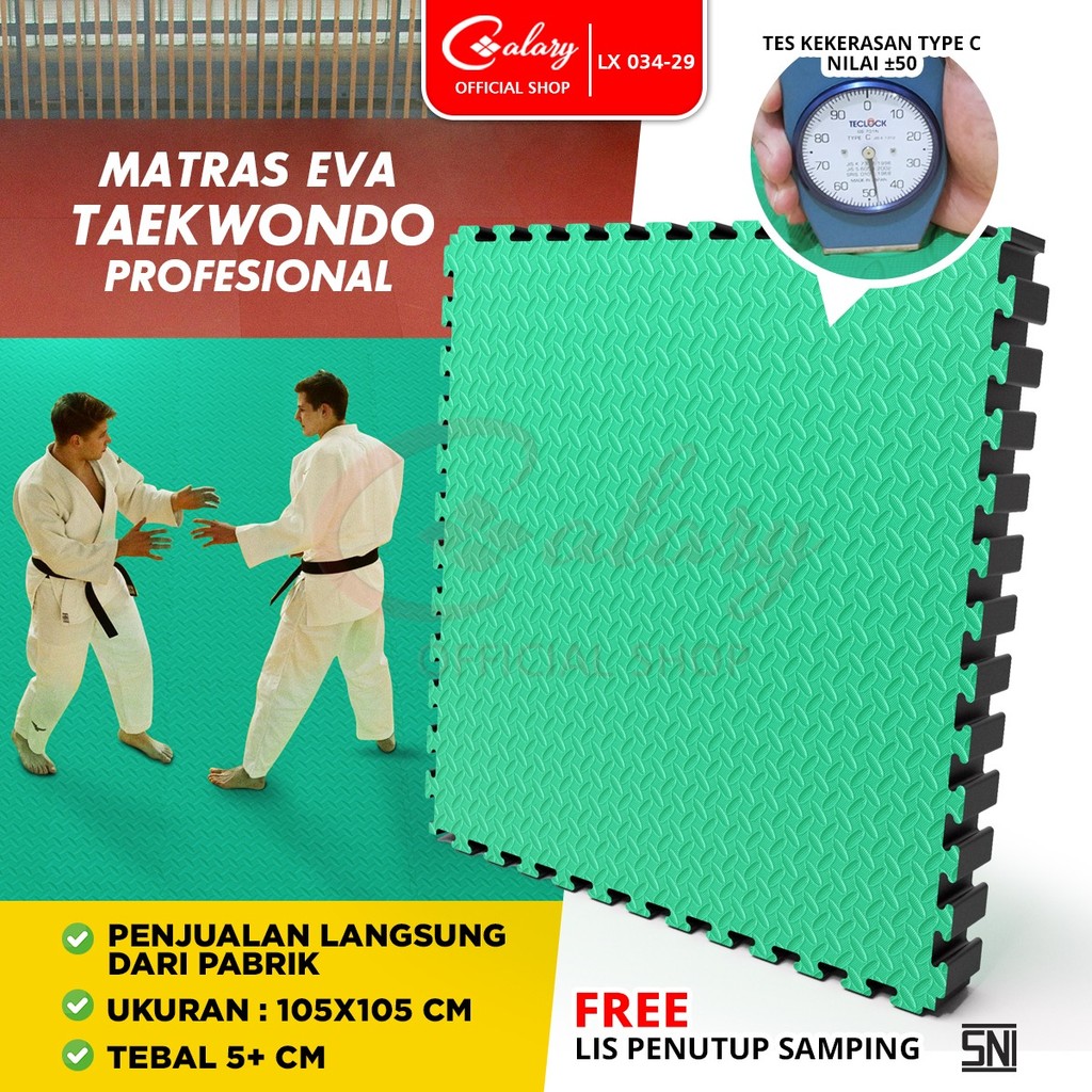 SPEEDS Matras Takewondo Tebal 5cm Matras Silat Evamat Bela Diri Eva Puzzle Karate Mat 034-29