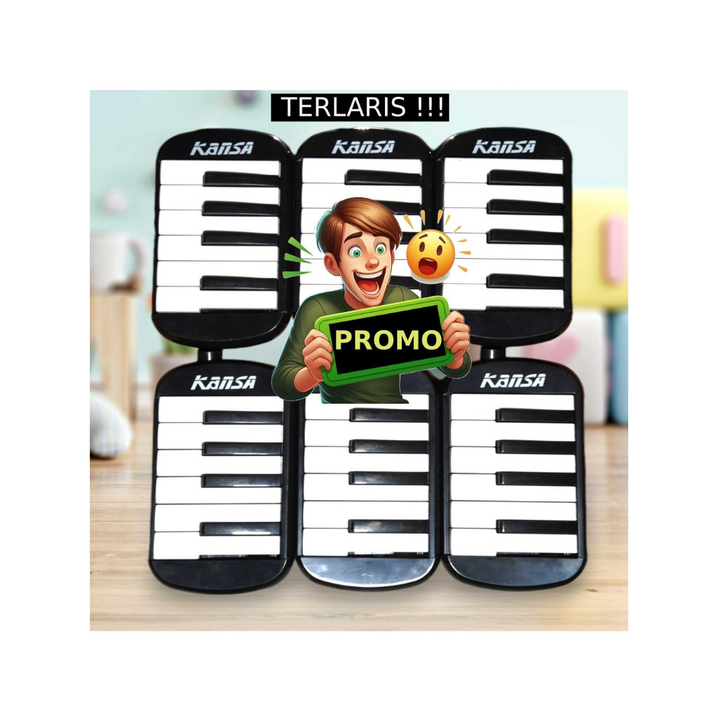 CA18 Pianika 6 not & Pianika 7 not termurah- Pianika basuri