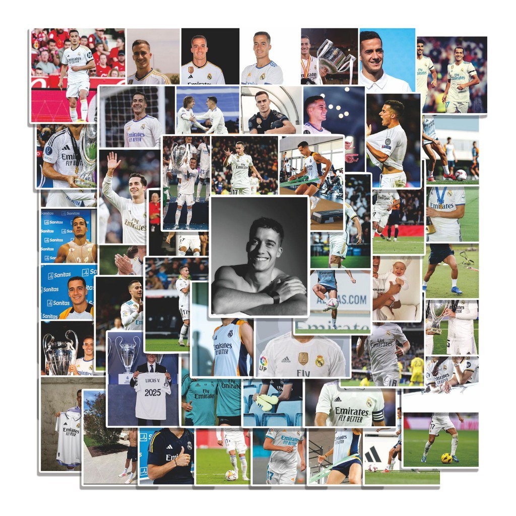 

COD 50 Pcs Stiker RM Lucas Vázquez V1 Lucu Anti Air Untuk Dekorasi Notebook Sepeda Skateboard Handphone DIY