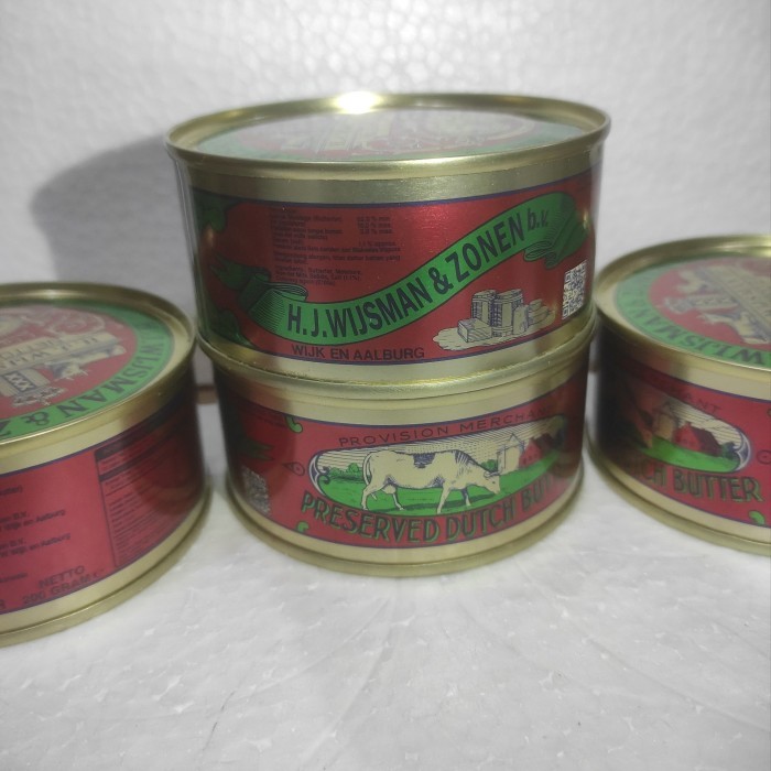 

Roombutter wijsman kaleng 200gr