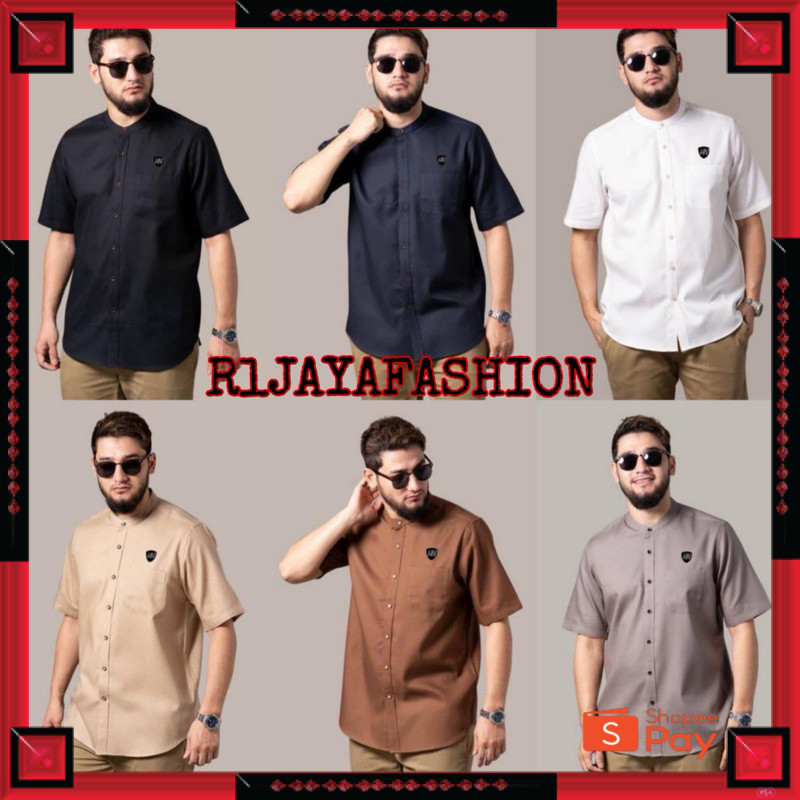 [PREMIUM ORIGINAL] BAJU KOKO PRIA LENGAN PENDEK KEMEJA KOKO PRIA LENGAN PENDEK PREMIUM ORI RLJAYAFAS