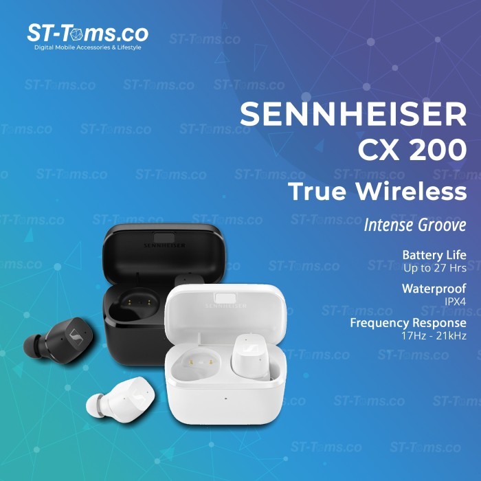 Sennheiser CX 200 / CX200 True Wireless TWS - White