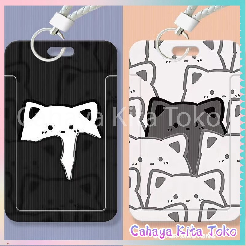 

【Diskon Lebaran】ID CARD HOLDER/SARUNG KARTU/pesanan Hadiah Khusus/SUPPORT HARGA GROSIR/Kucing kecil yang lucu