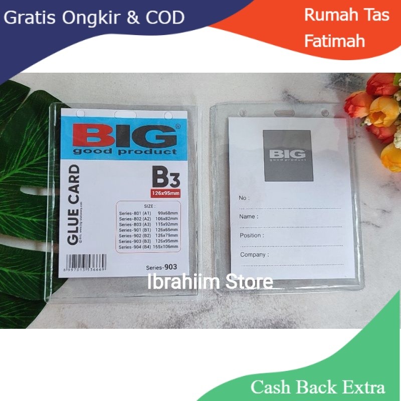 

Promo NAME BADGE A2 / NAME BADGE B2 / GLUE CARD MURAH / NAME BADGE MURAH MIKA UNTUK KALUNG UJIAN MIKA / MIKA NAMA UJIAN By Rumah Tas Fatimah