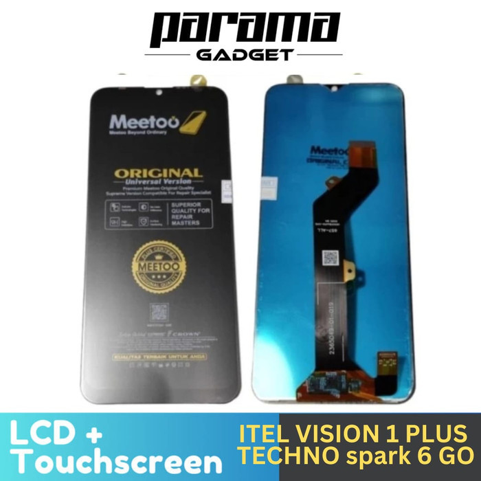 LCD TECNO SPARK 6 GO Touchscreen original meetoo Crown