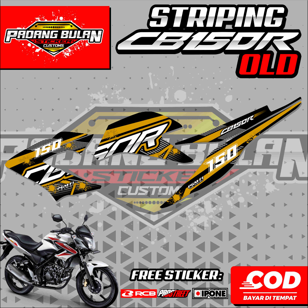 Striping List Honda Cb 150 R Old Striping Variasi Honda Cb 150 R Old