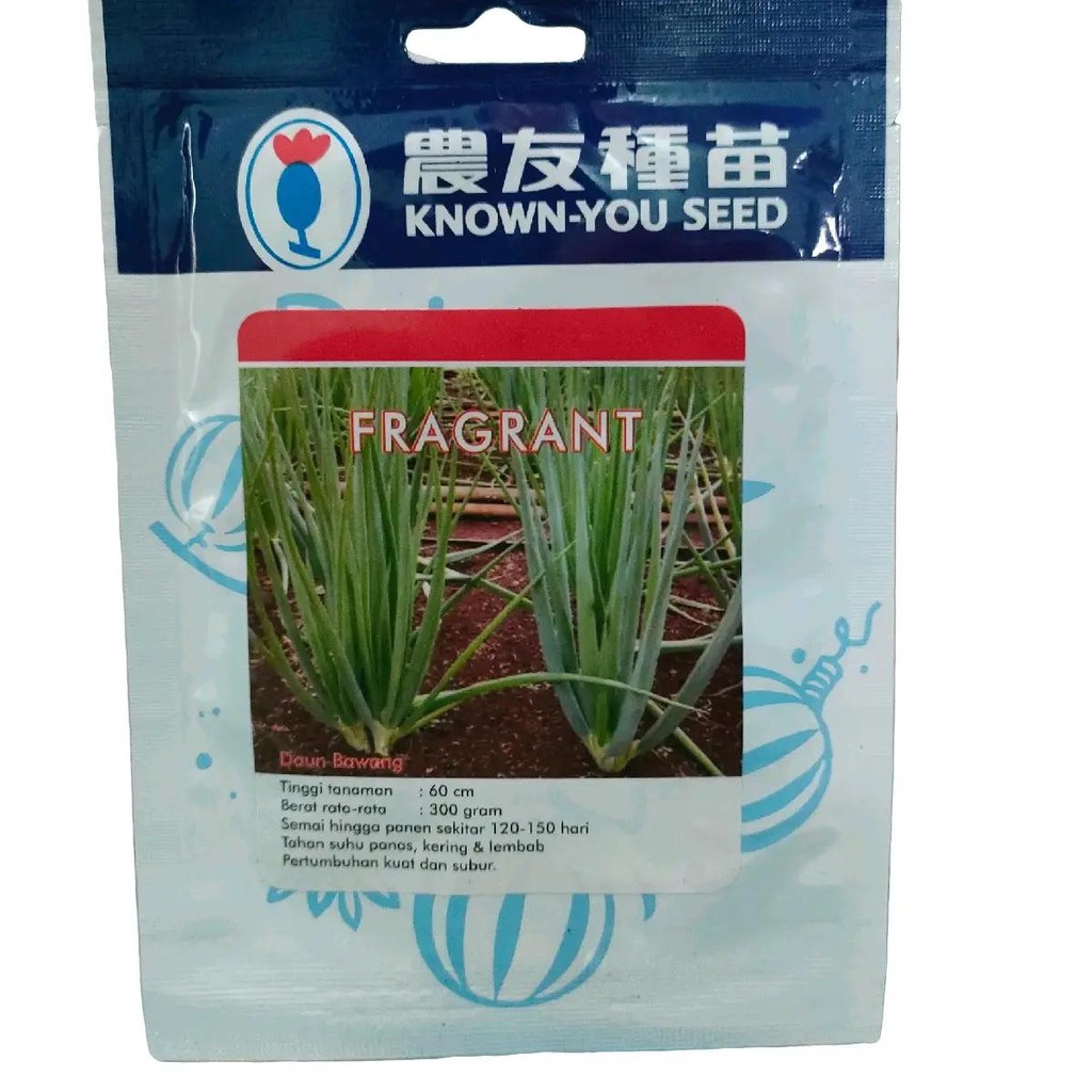 

Bibit Bawang Daun Fragrant 10gr – Tahan Cuaca Ekstrem, Panen Melimpah