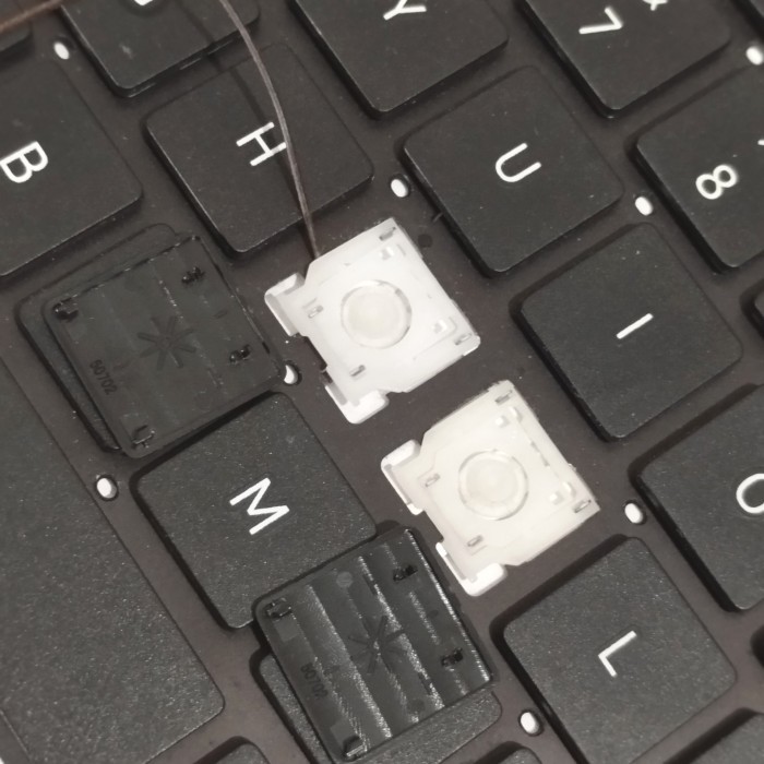 1pc tut tuts Tombol kaki Keyboard karet Dynabook Satellite C40 C40h C40j C40g h j g mekanikal mechan