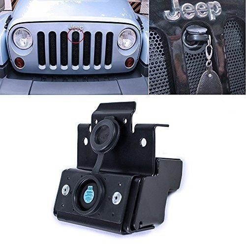 Kunci Kap Mesin Jeep JL Front Hood Lock Jeep Wrangler JL 2018+ Kunci Kap Mesin Depan Jeep JL 2018+
