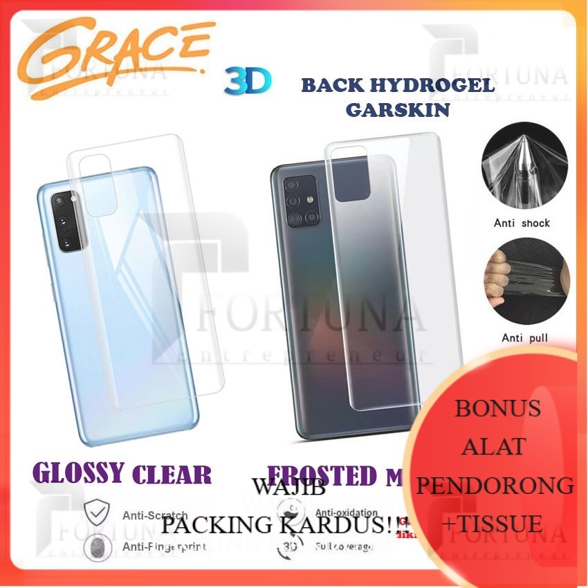 MURAH Hydrogel Garskin for OnePlus 6T McLaren 2018 - 6.41 inch - Pelindung Belakang