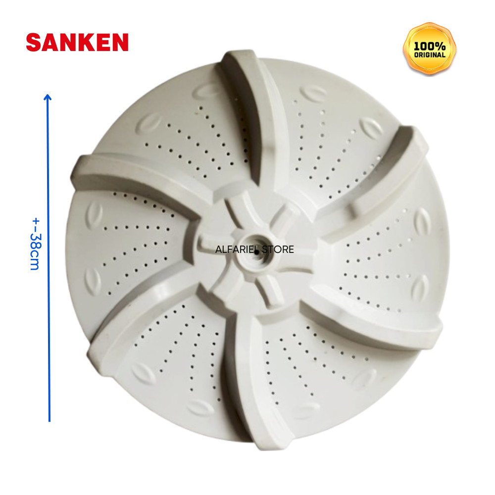 ORIGINAL PULSATOR MESIN CUCI SANKEN 1 TABUNG AW S807 AW S907 AW-S807 AW-S907