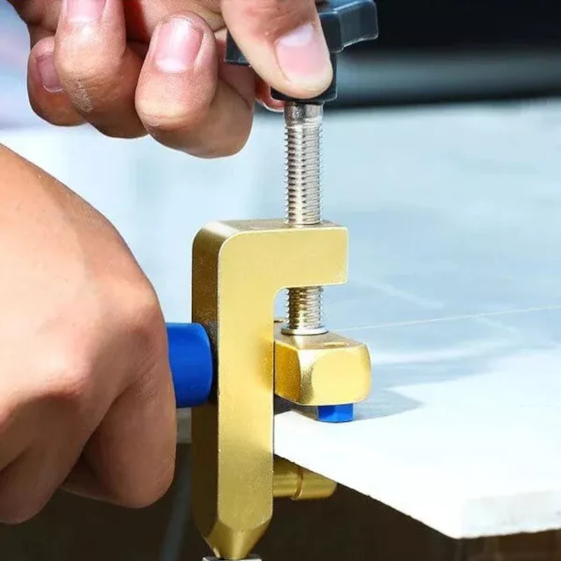 

2 in 1 Glass Ceramic Tile Cutter with Knife Wheel Manual Tile Glass Cutting Machine Cutting Tool Kit Opener Breaker Hand Tools