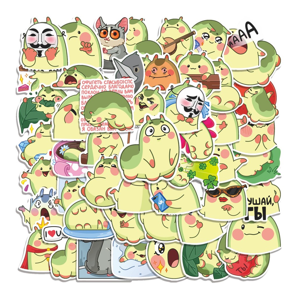 

COD 50 Pcs Stiker SHORTY Lucu Anti Air Untuk Dekorasi Notebook Sepeda Skateboard Handphone